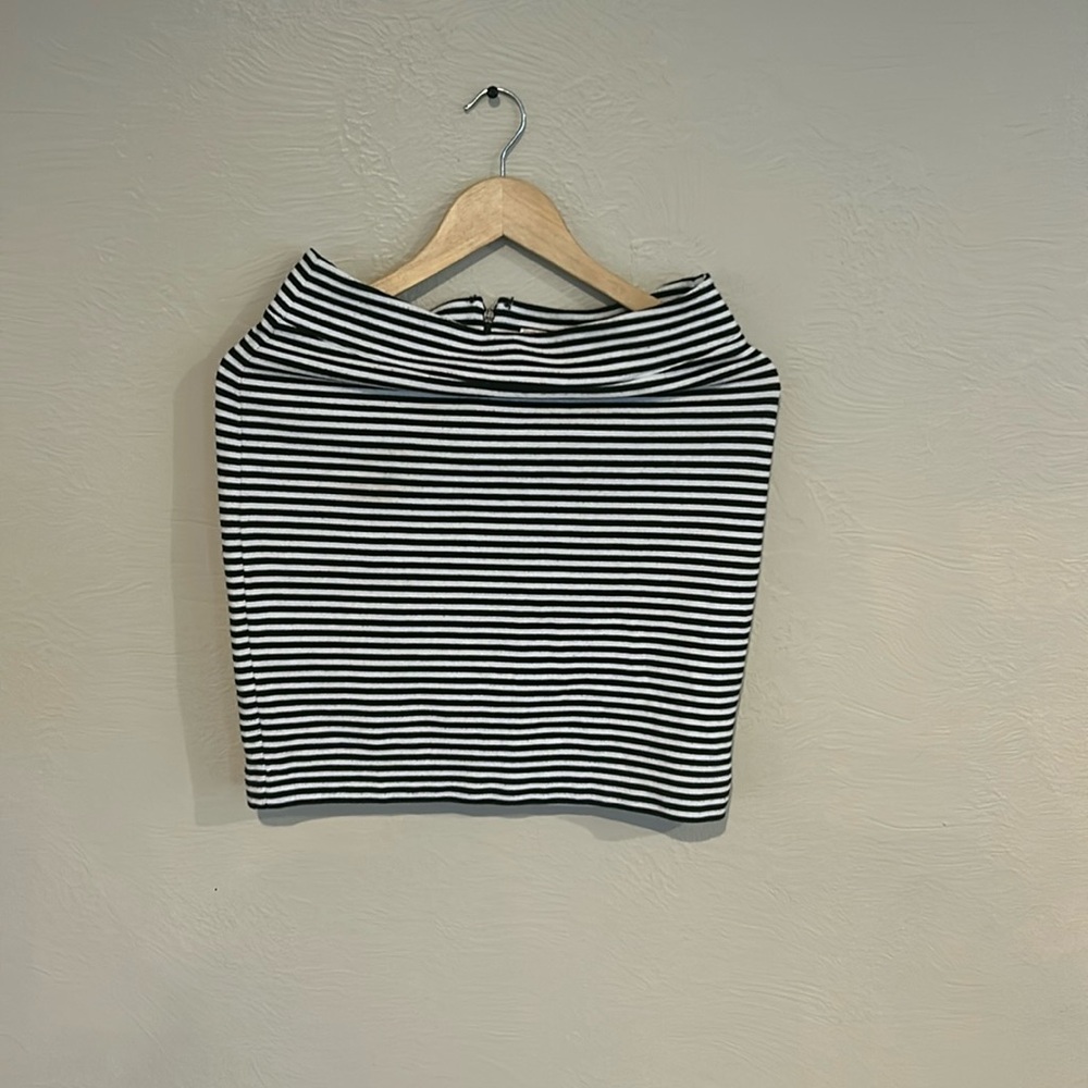 Gap, skirt, black and white, size XS